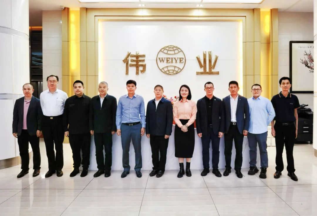 中国有色金属加工工业协会向导一行莅临一定发集团调研指导